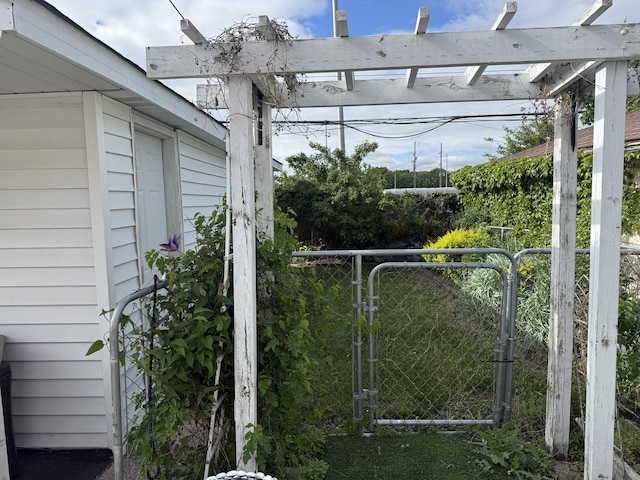 8325 W Maple Ave, Norridge, IL 60706 - gate featuring a pergola
