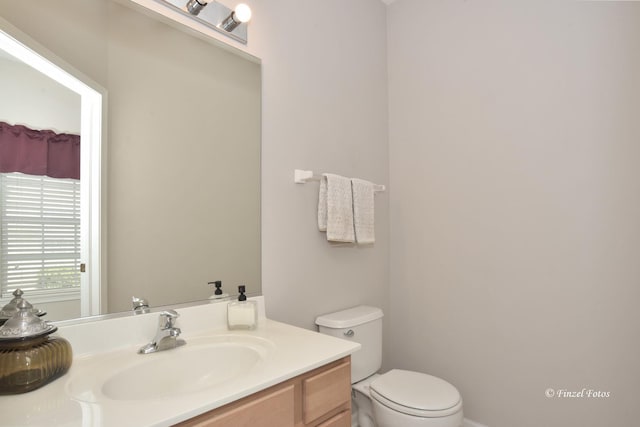2402 Claremont Ln, Lake In The Hills, IL 60156 - half bath with toilet and vanity