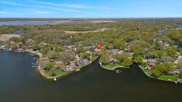 39457 N Forest Ave, Antioch, IL 60002 - aerial overview of property's location with a nearby body of water