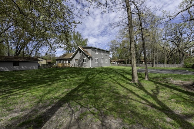 view of yard