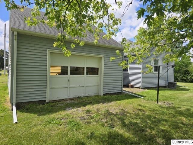 301 N St, Augusta, IL 62311 - view of garage