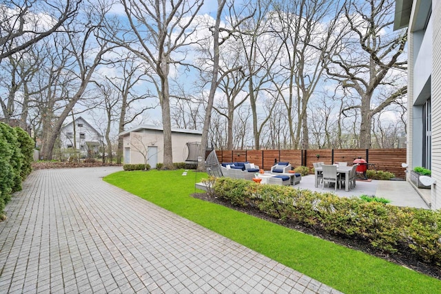 824 Humboldt Ave, Winnetka, IL 60093 - view of patio with an outdoor hangout area and outdoor dining space