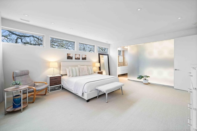 824 Humboldt Ave, Winnetka, IL 60093 - carpeted bedroom with recessed lighting and ensuite bathroom