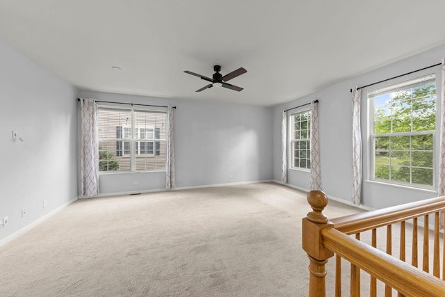 4216 Drexel Ave, Aurora, IL 60504 - carpeted spare room with a ceiling fan and baseboards