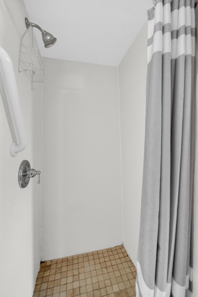 588 Renee Dr, South Elgin, IL 60177 - bathroom featuring a shower with curtain