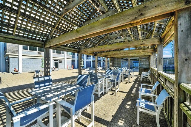 view of patio / terrace with outdoor dining space