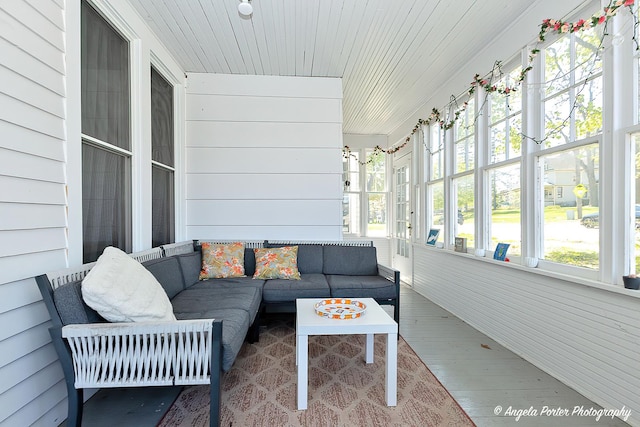 10208 N Main St, Richmond, IL 60071 - sunroom / solarium with an outdoor living space