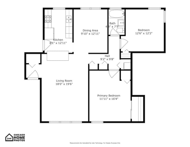7435 N Ridge Blvd Unit 3B, Chicago, IL 60645 - property floor plan