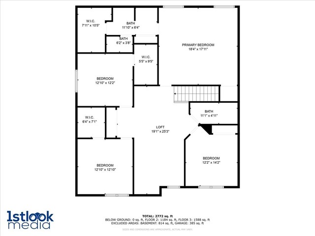 6103 Winterhaven Dr, Joliet, IL 60431 - home floor plan
