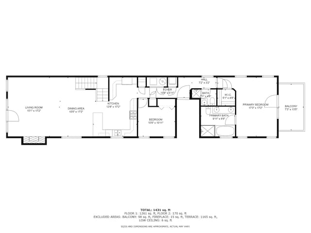 853 W Buckingham Pl Unit 4, Chicago, IL 60657 - floor plan / room layout