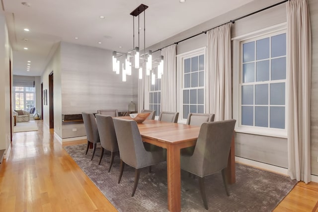 1942 N Cleveland Ave, Chicago, IL 60614 - dining space with wood finished floors and recessed lighting