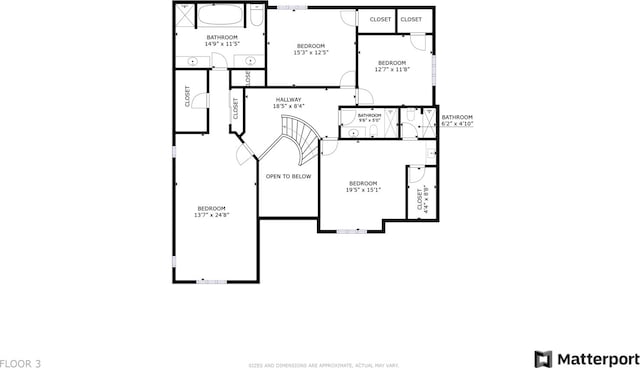floor plan / room layout