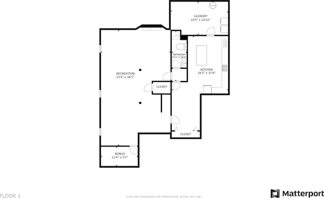 floor plan / room layout