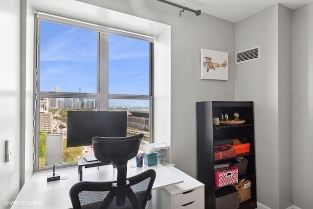 1717 S Prairie Ave Unit 1902, Chicago, IL 60616 - home office featuring plenty of natural light