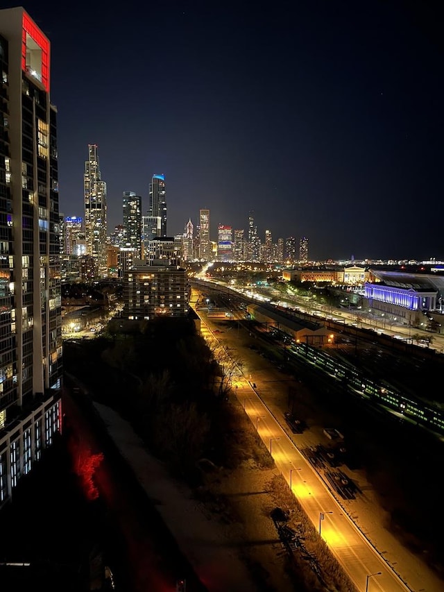 1717 S Prairie Ave Unit 1902, Chicago, IL 60616 - view of city with a view of city lights