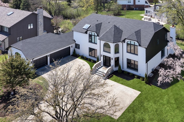 2128 Scotch Pine Ln, Northbrook, IL 60062 - aerial view of property and surrounding area