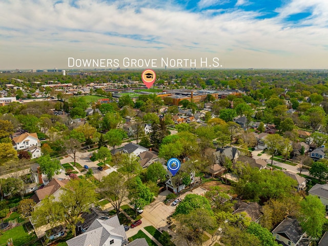 4617 Linscott Ave, Downers Grove, IL 60515 - aerial view of residential area