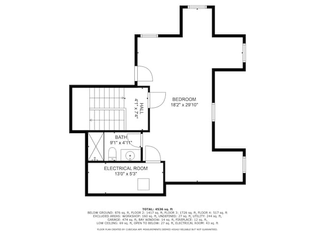 4617 Linscott Ave, Downers Grove, IL 60515 - view of floor plan / room layout