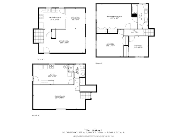 8327 S 78th Ave, Bridgeview, IL 60455 - floor plan / room layout