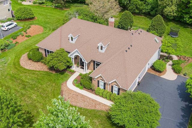 3302 Greenwood Ln, Saint Charles, IL 60175 - view from above of property