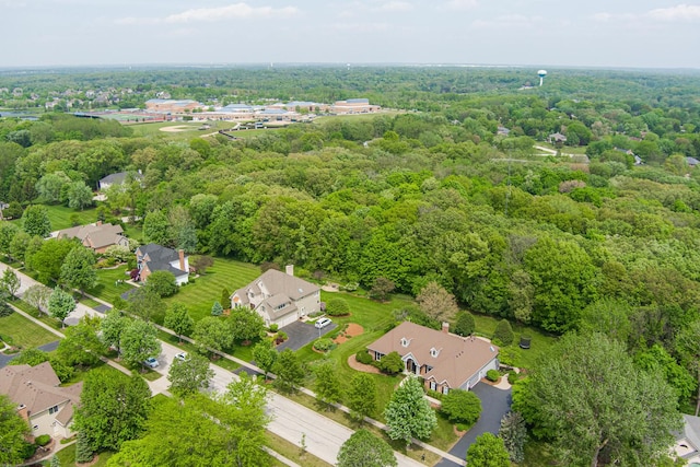 3302 Greenwood Ln, Saint Charles, IL 60175 - aerial view of residential area featuring a forest