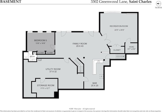 3302 Greenwood Ln, Saint Charles, IL 60175 - home floor plan
