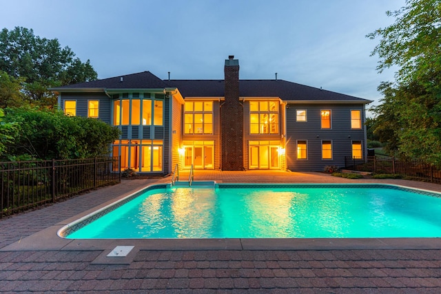 3302 Greenwood Ln, Saint Charles, IL 60175 - view of swimming pool with a patio area