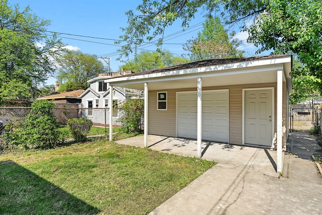 7709 S Eberhart Ave, Chicago, IL 60619 - view of detached garage