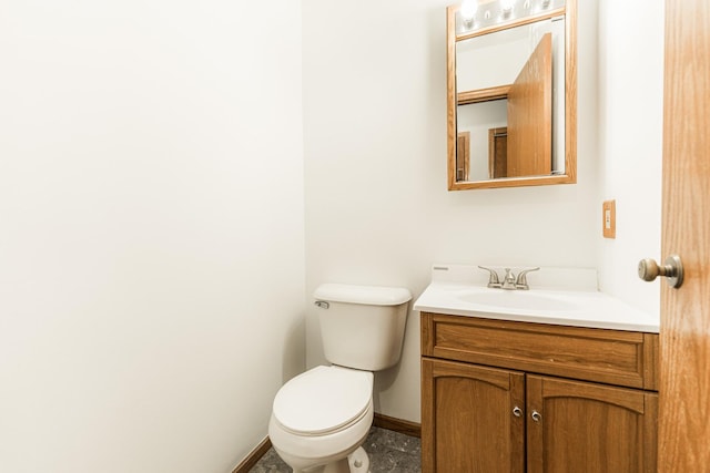 1868 Kerrybrook Ct Unit 1868, Sycamore, IL 60178 - bathroom with baseboards, vanity, and toilet