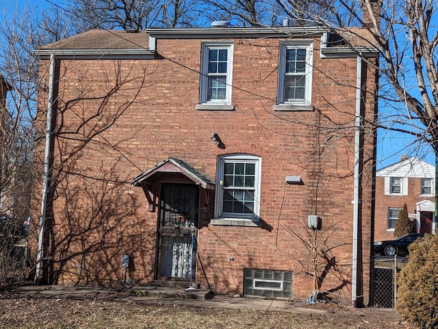 7317 S Mozart St, Chicago, IL 60629 - view of front facade featuring brick siding
