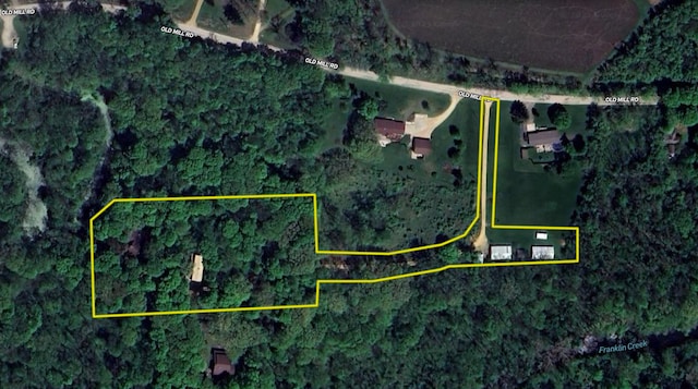 1479 Old Mill Rd, Franklin Grove, IL 61031 - map / location featuring property parcel outlined