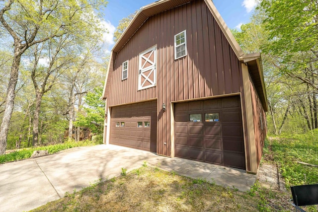 1479 Old Mill Rd, Franklin Grove, IL 61031 - garage with a detached garage
