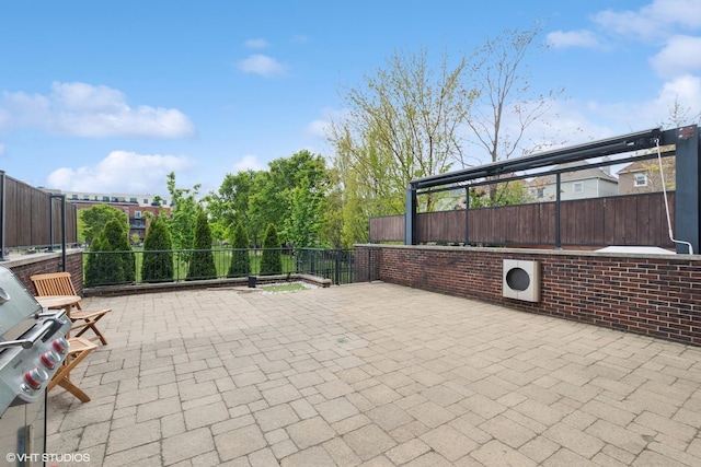 1759 W Surf St, Chicago, IL 60657 - view of patio / terrace featuring fence