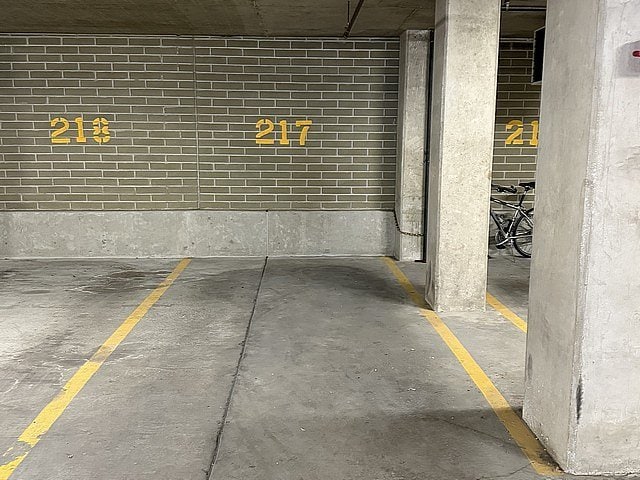 view of parking deck