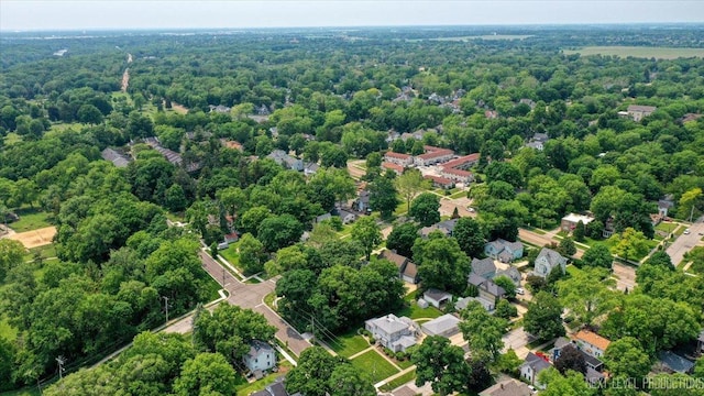 230 Union Ave, Batavia, IL 60510 - aerial view of a heavily wooded area