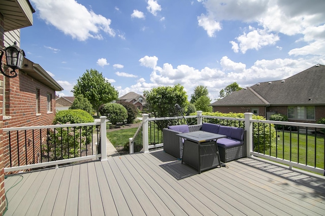 22388 Crimson Ln, Frankfort, IL 60423 - view of wooden deck