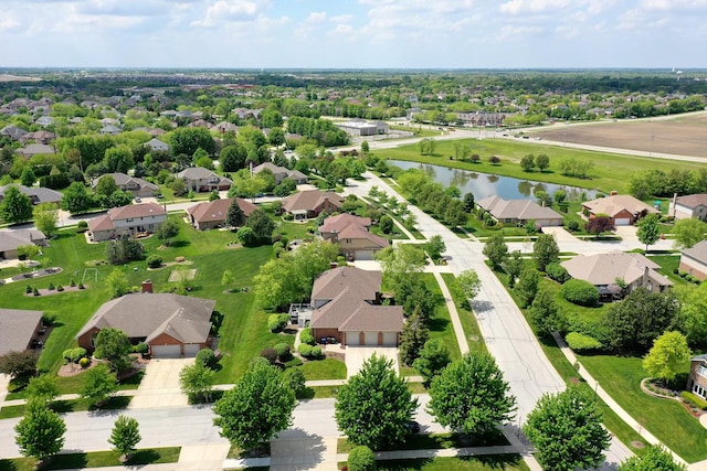 22388 Crimson Ln, Frankfort, IL 60423 - aerial view of residential area with a nearby body of water