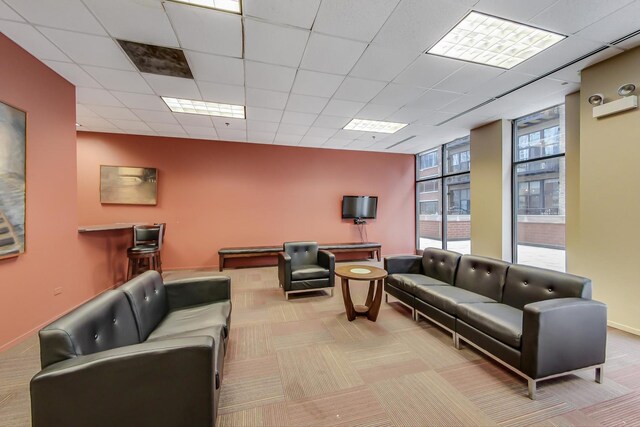 330 N Jefferson St Unit 903, Chicago, IL 60661 - lobby with a paneled ceiling