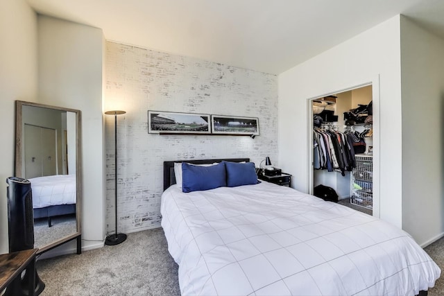 330 N Jefferson St Unit 903, Chicago, IL 60661 - carpeted bedroom with a spacious closet and a closet