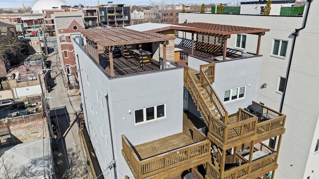 513 N Claremont Ave Unit 3S, Chicago, IL 60612 - bird's eye view