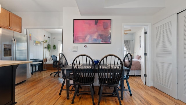 2544 W George St Unit 2, Chicago, IL 60618 - dining room with light wood-style floors