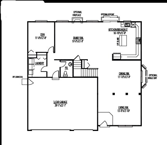 20161 Preston Ln, Lynwood, IL 60411 - floor plan / room layout