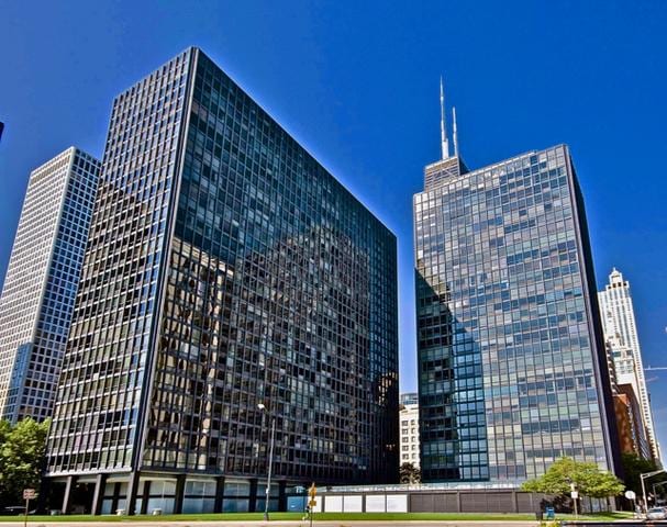 view of property with a view of city