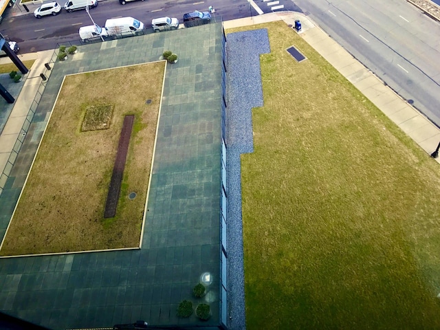 drone / aerial view