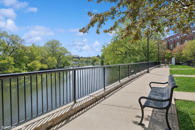 2307 W Wolfram St Unit 415, Chicago, IL 60618 - view of home's community featuring a water view