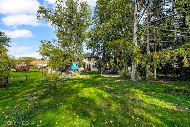 1327 Greenwood Ave, Deerfield, IL 60015 - view of yard featuring a playground