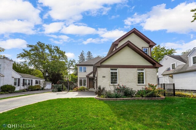 1327 Greenwood Ave, Deerfield, IL 60015 - traditional-style house with brick siding