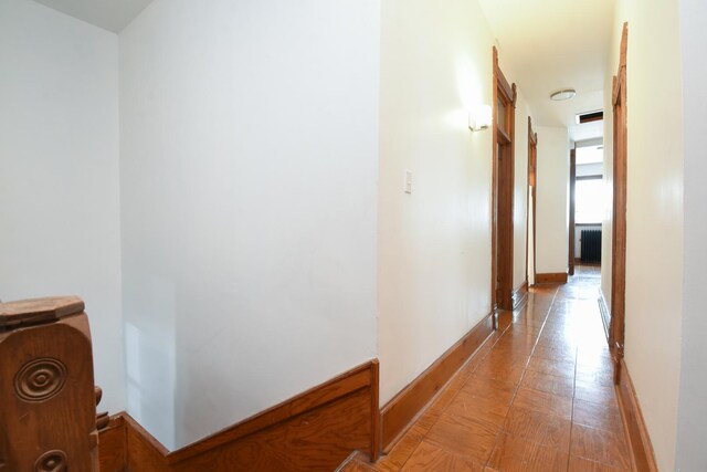523 E 41st St, Chicago, IL 60653 - hall featuring radiator heating unit and baseboards