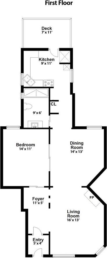 523 E 41st St, Chicago, IL 60653 - property floor plan