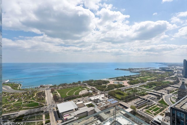 60 E Monroe St Unit 3308, Chicago, IL 60603 - bird's eye view of a large body of water